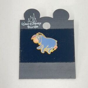 Disney Parks Eeyore Enamel Pin Winnie the Pooh Walt Disney World Gold Tone New